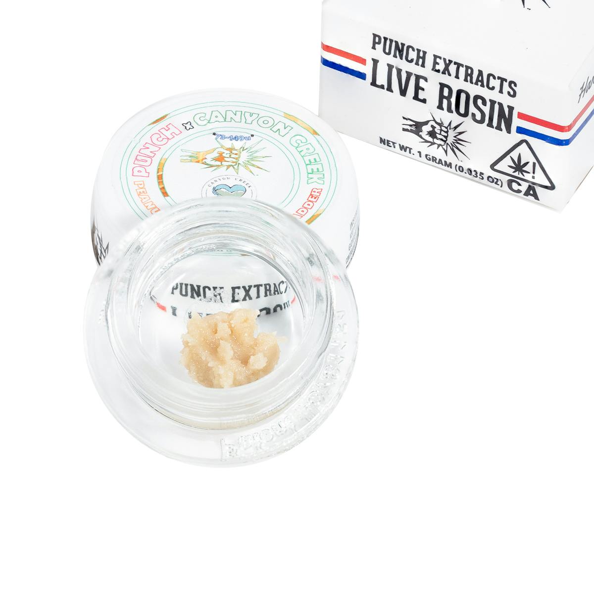 Punch | Peanut Butter Pears | Tier 4 | Live Rosin | Cold Cure Badder | 1g