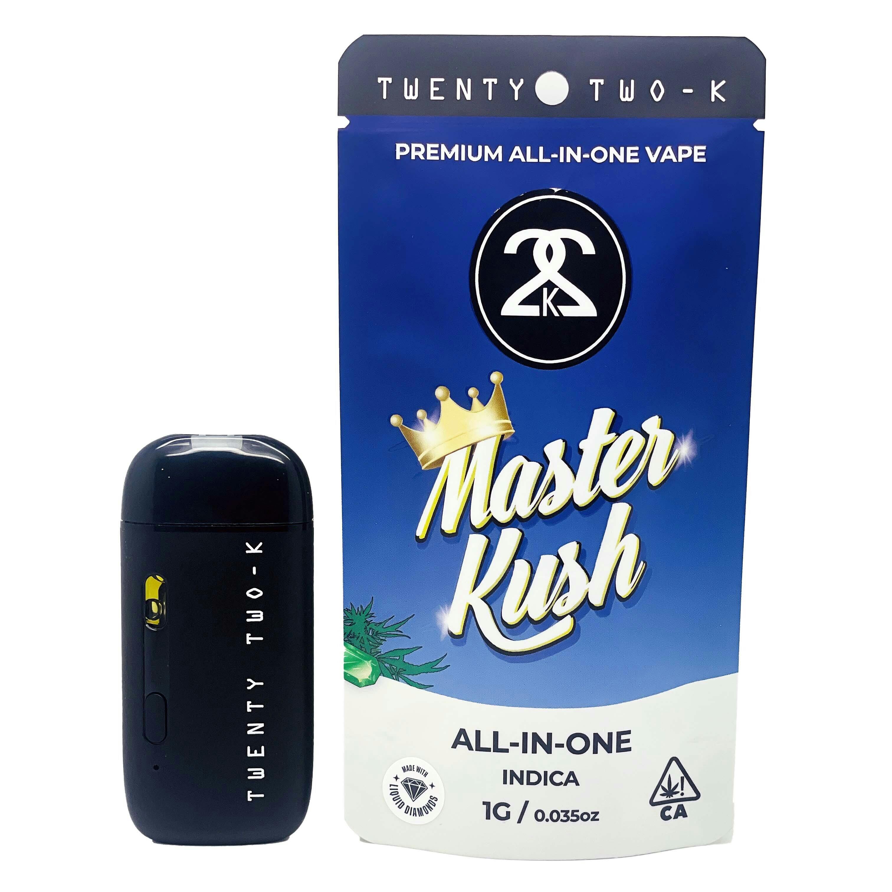 22K - Master Kush 1g All-in-One