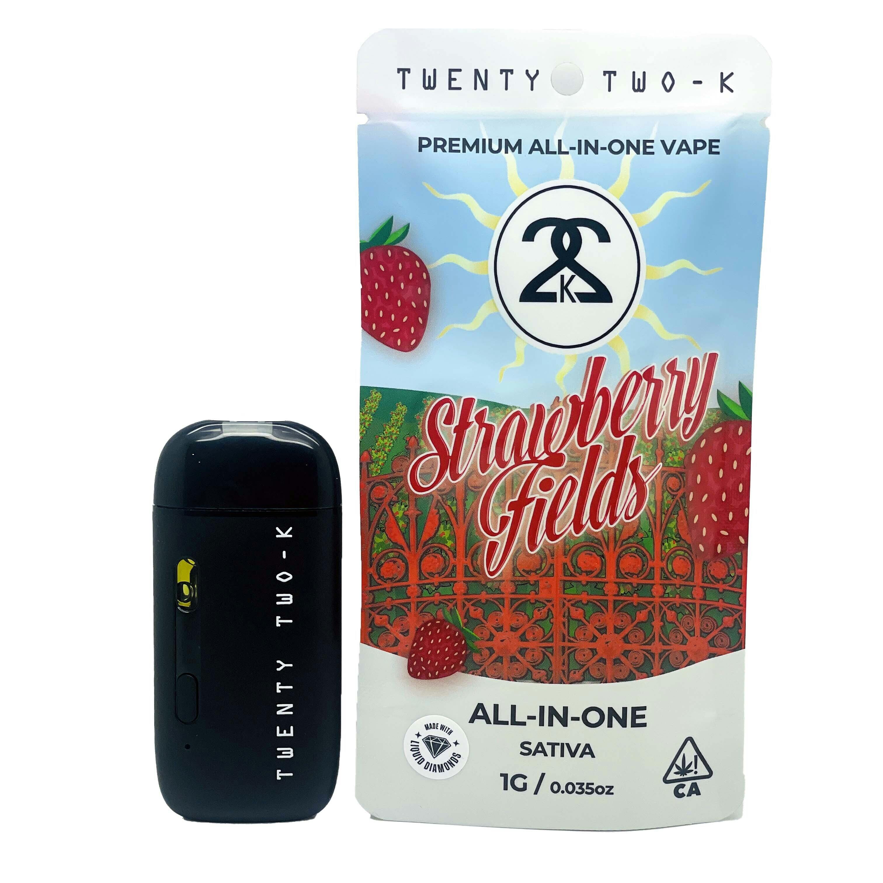 22K - Strawberry Fields 1g All-in-One