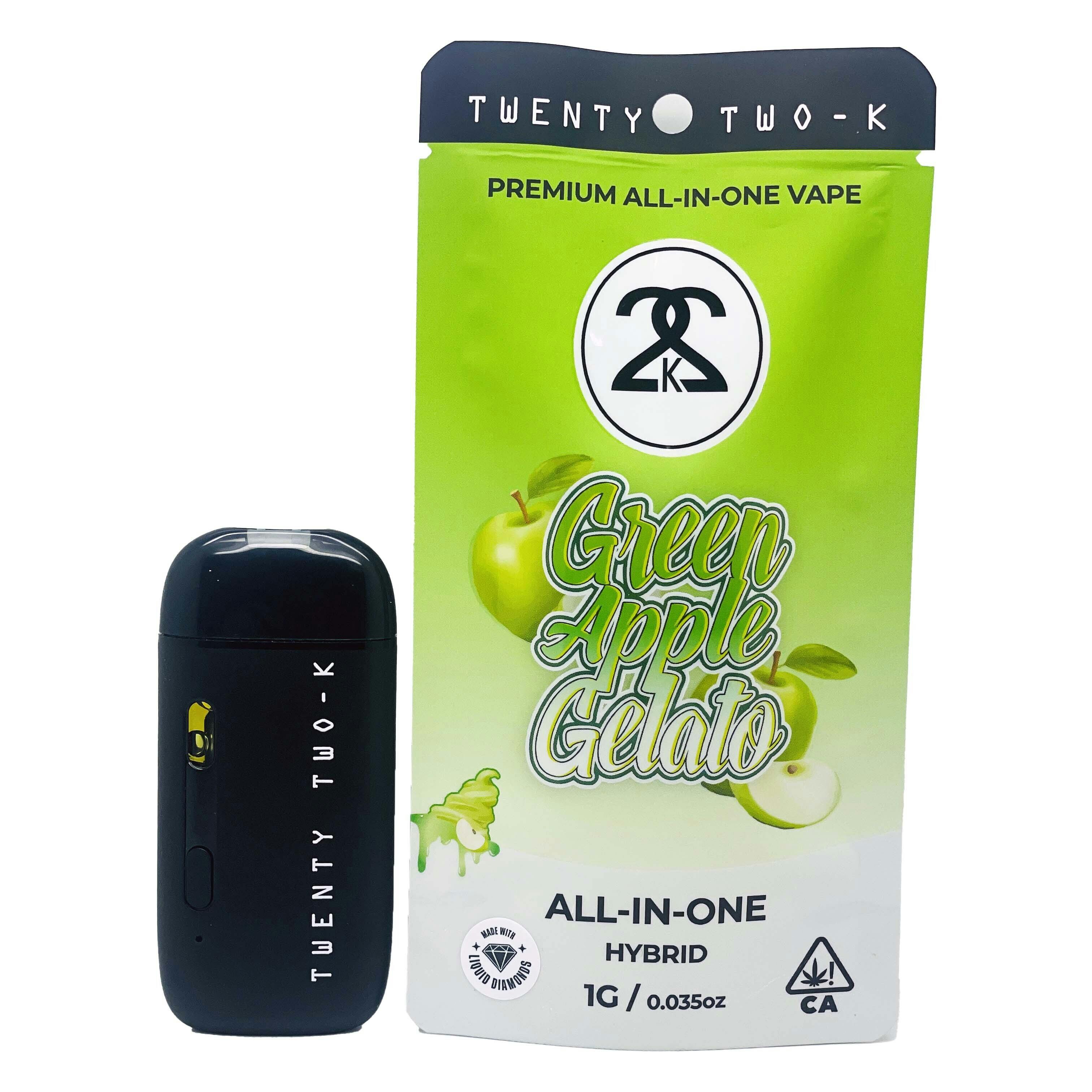 22K - Green Apple Gelato 1g All-in-One