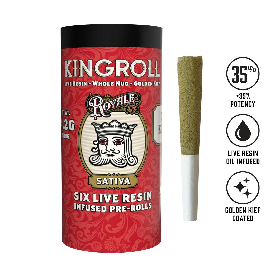 Kingroll Royale | Mimosa | Infused Joints | 0.7g each | 6pk