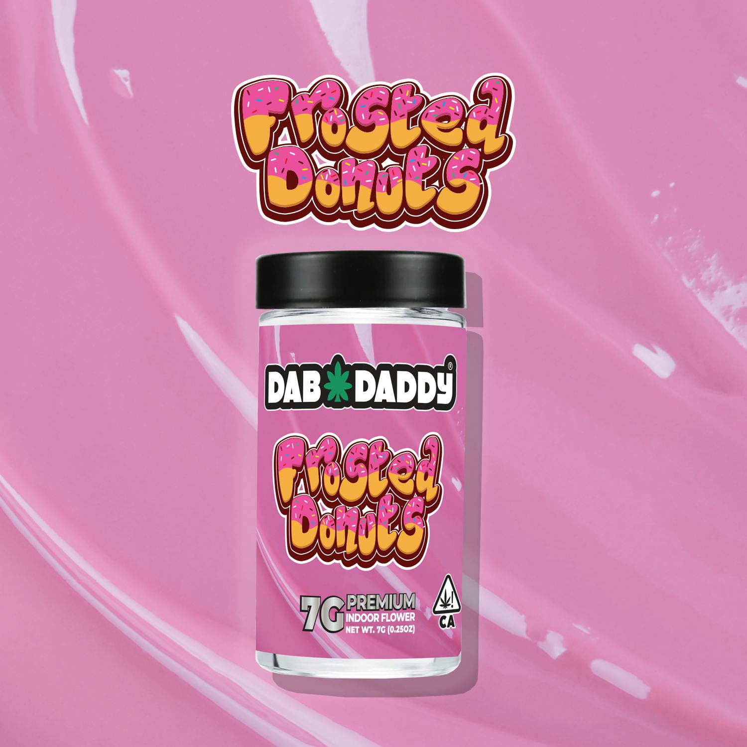 Frosted Donuts Flower Dab Daddy® 7g Premium Indoor Flower INDICA