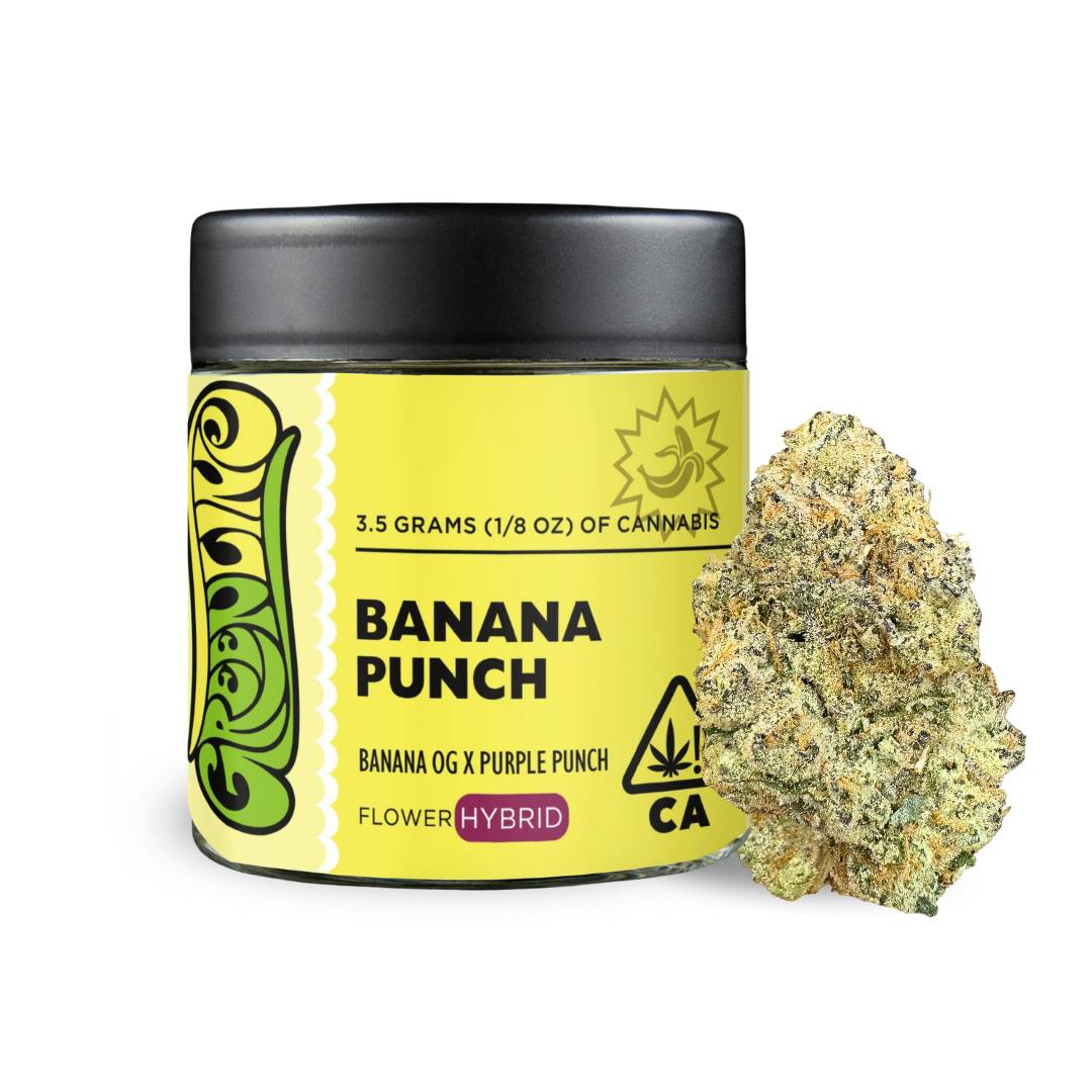 プロフ必読☆bananachip1029 Banana Punch - 1/8 oz - Indoor - Hybrid - 3.5g - Greenline