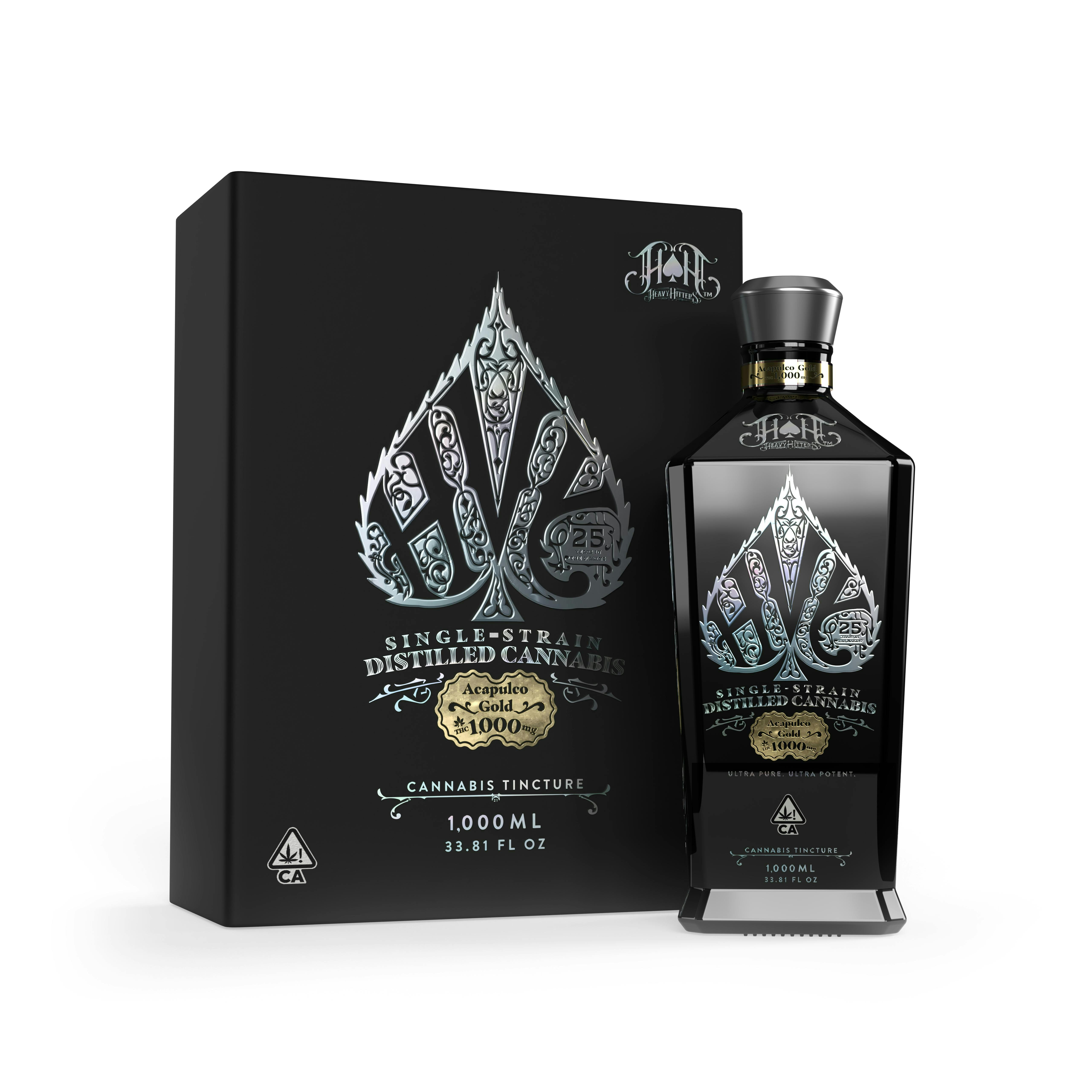 HVY Grand | Acapulco Gold | Tincture | 1000mg THC | 1000mL - Heavy