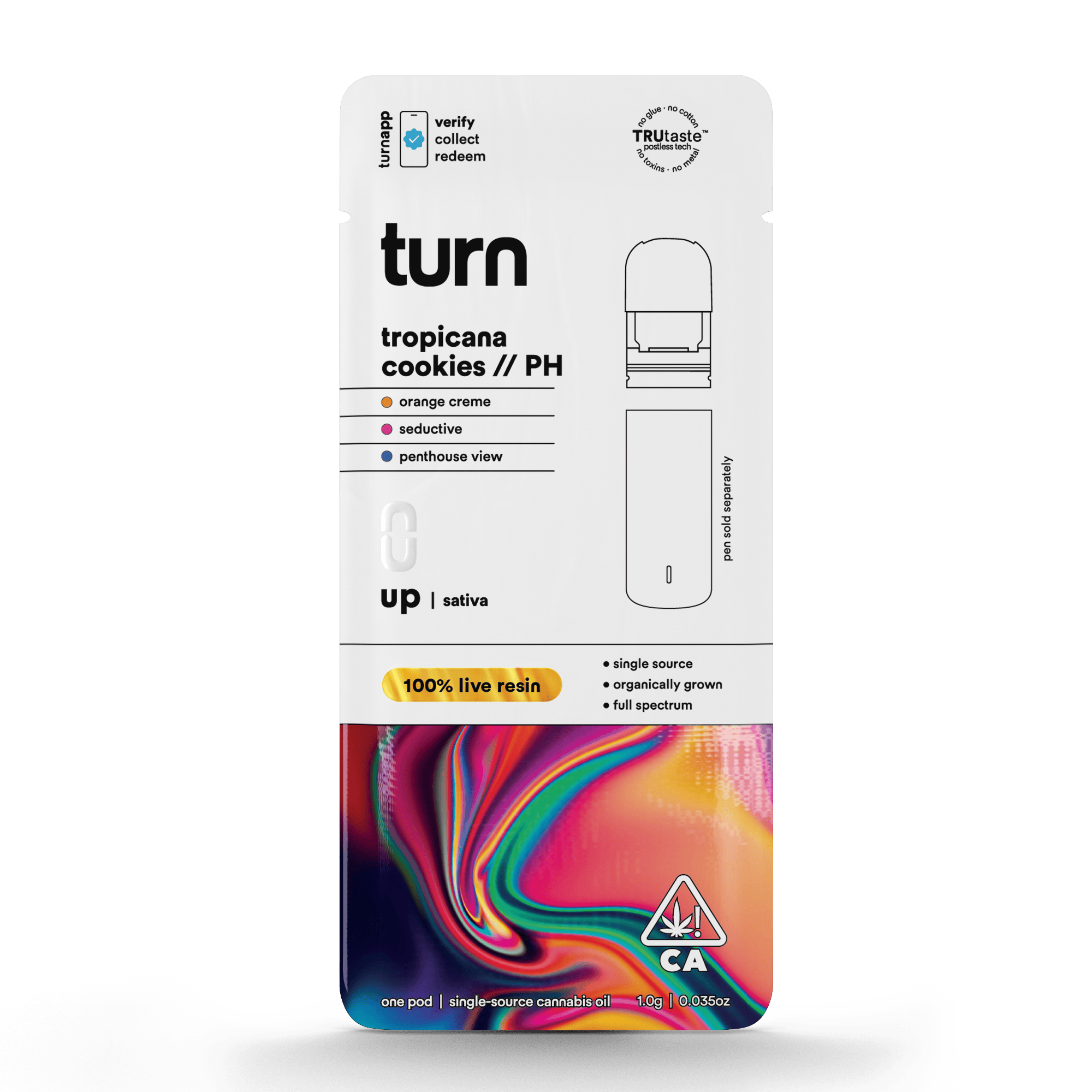 Tropicana Cookies // PH | 100% Live Resin | Sativa - turn