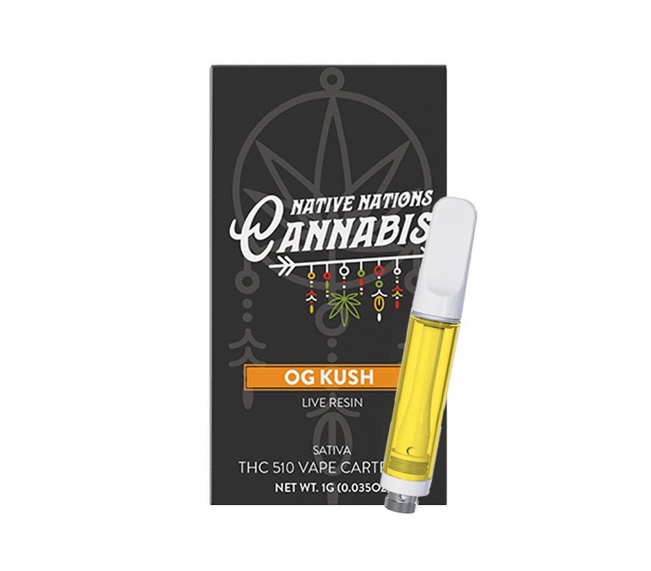 OG Kush | Cartridge | 1g - Native Nations Cannabis NY