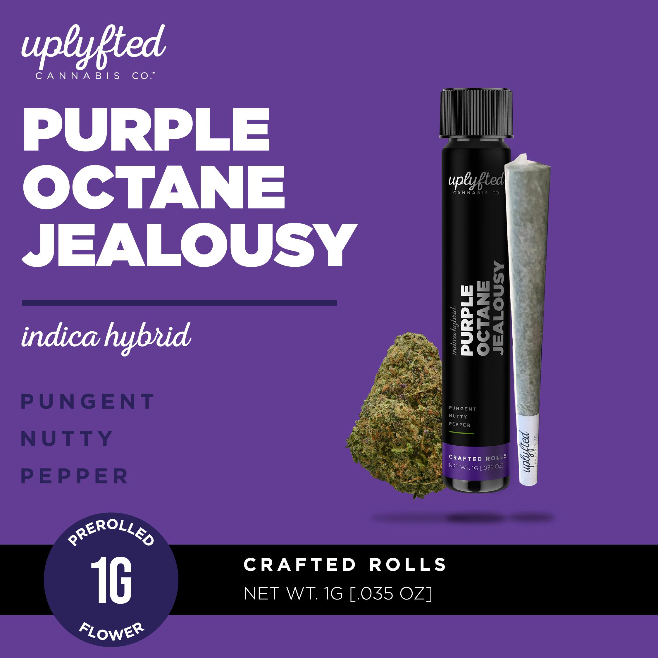 Purple Octane Jealousy | Joint | 1g - Uplyfted Cannabis Co