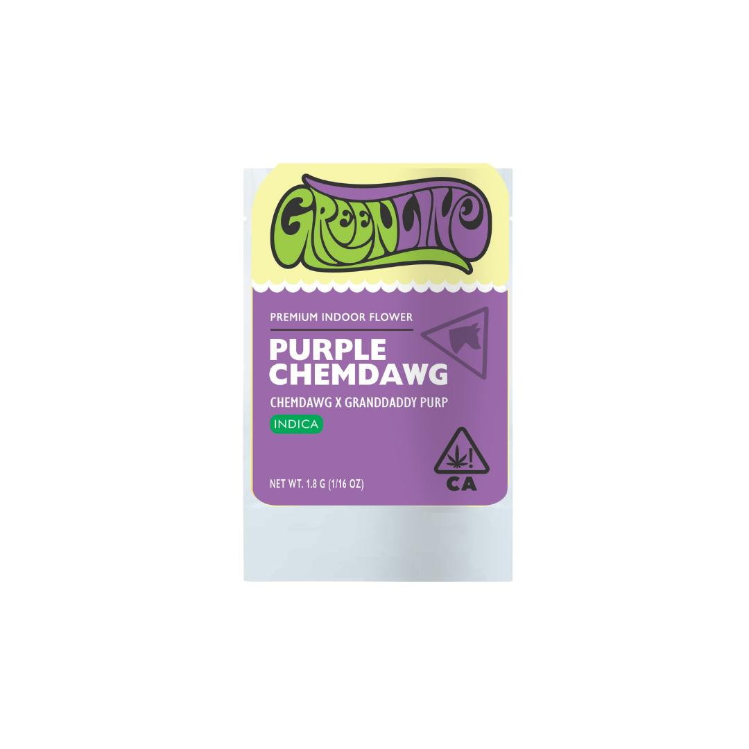 Purple Chemdawg - 1/16 oz - Indoor - Indica - 1.8g - Greenline