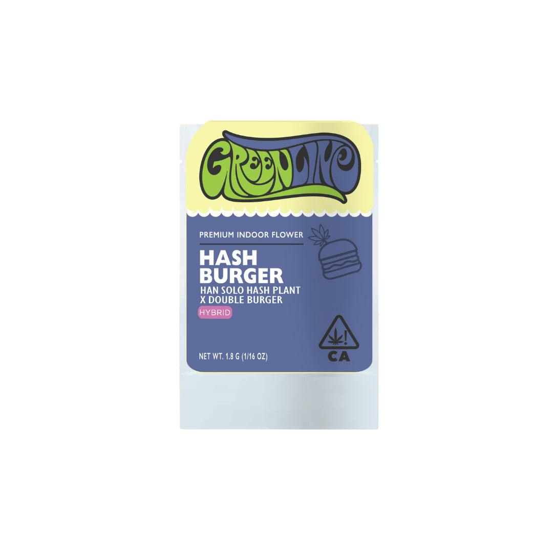 Hash Burger - 1/16 oz - Indoor - Hybrid - 1.8g - Greenline