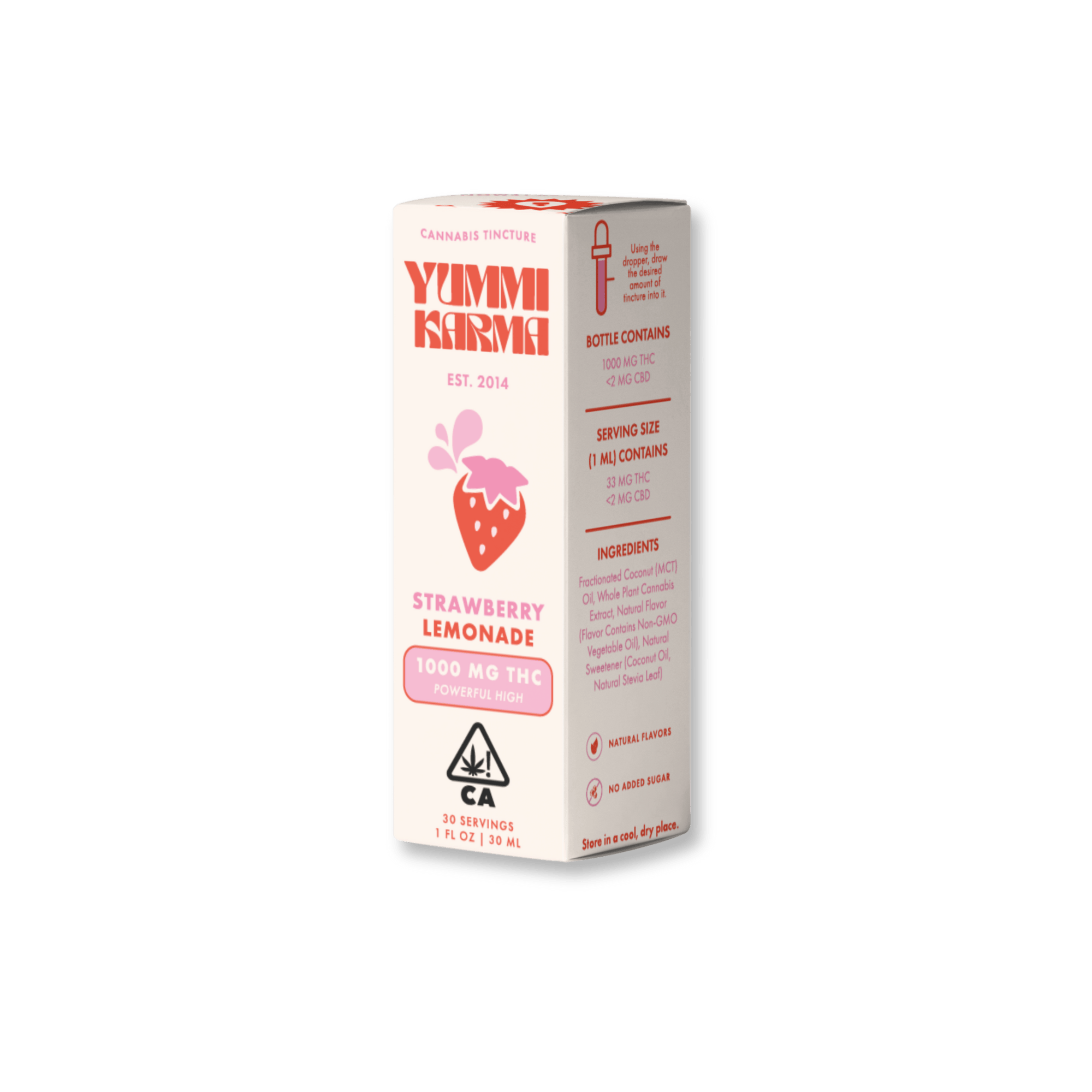 Yummi Karma Drops - Strawberry Lemonade 1000mg THC - Yummi Karma