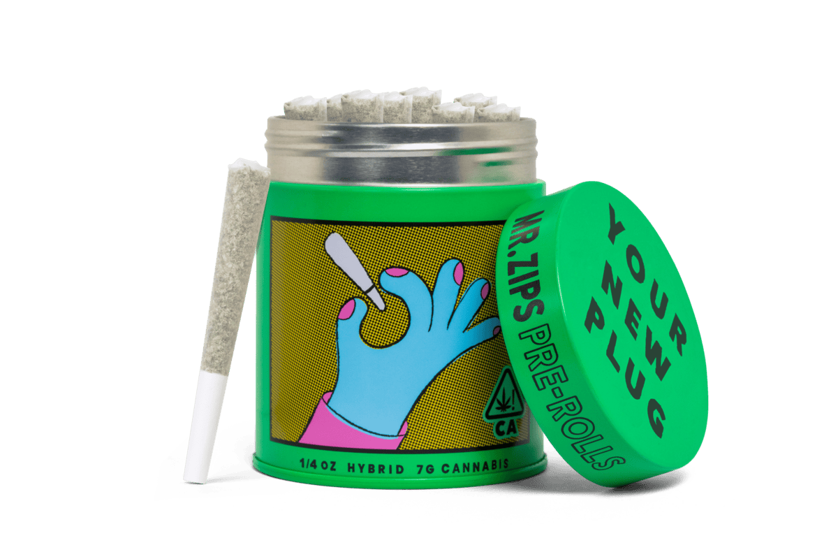 MR. ZIPS | Golden Gas | Hybrid | Pre-Roll | 14-Pack 0.5g - MR. ZIPS
